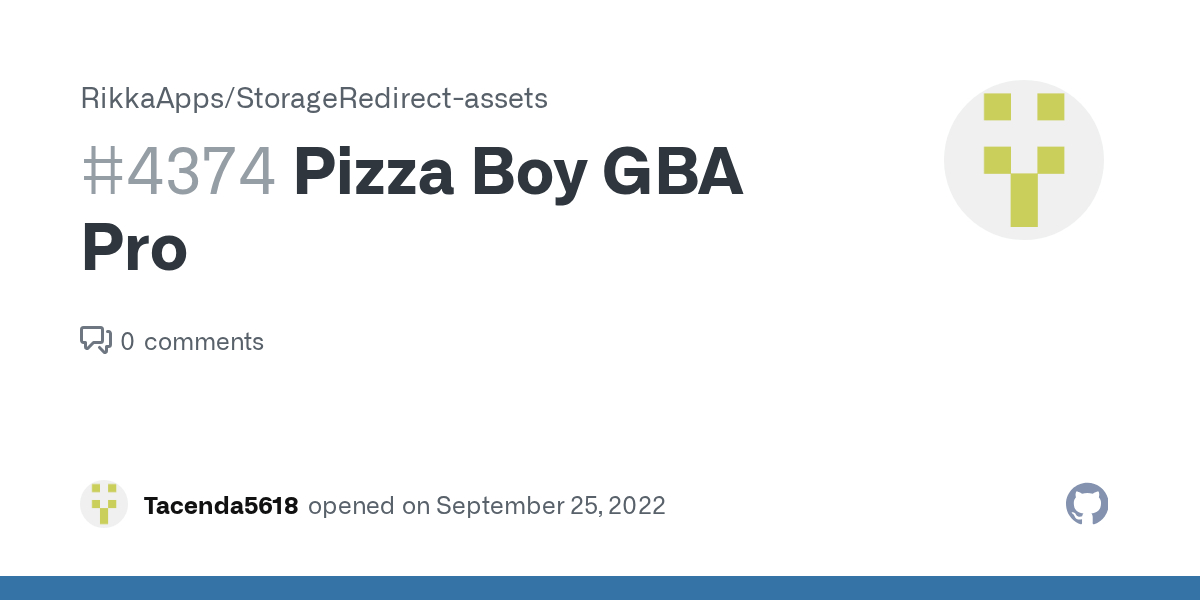 Pizza Boy GBA Pro · Issue 4374 · RikkaApps/StorageRedirectassets · GitHub