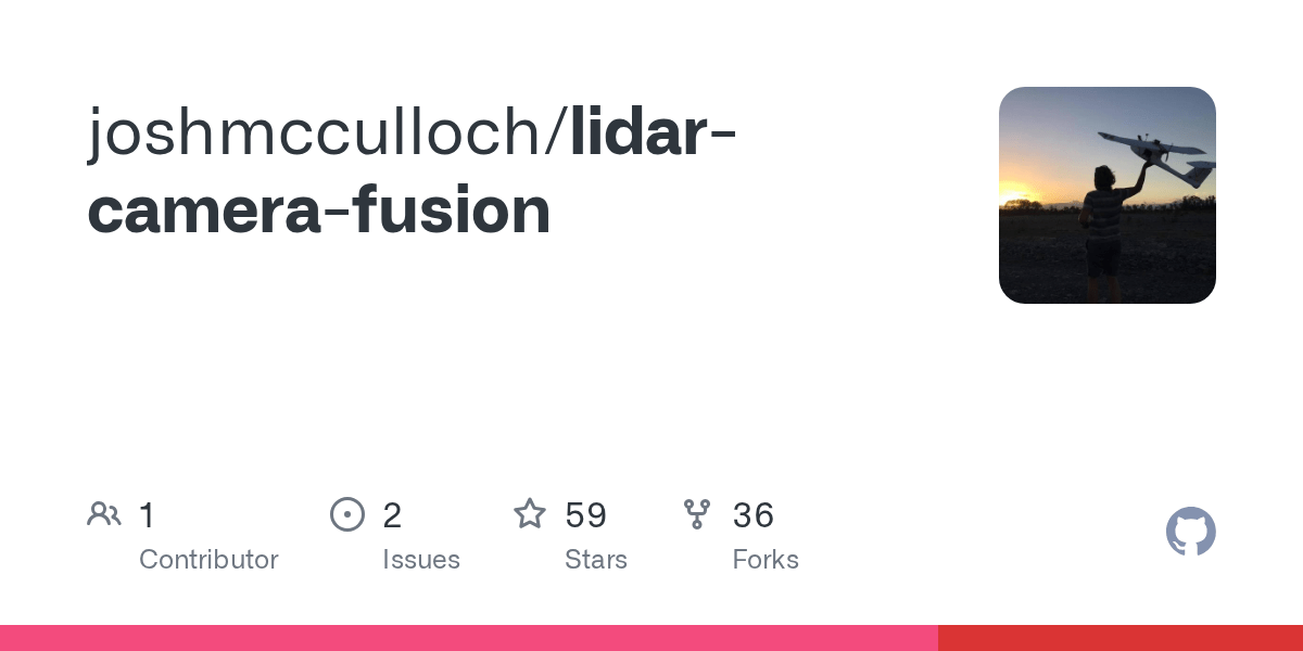 GitHub joshmcculloch/lidarcamerafusion