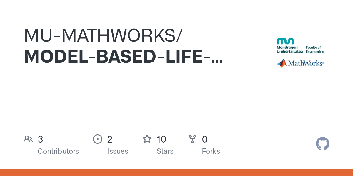 Issues · MUMATHWORKS/MODELBASEDLIFECYCLEWITHMATLABSIMULINK · GitHub