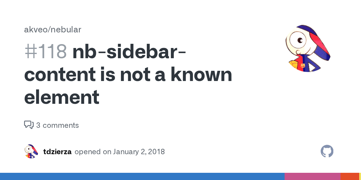 nbsidebarcontent is not a known element · Issue 118 · akveo/nebular · GitHub