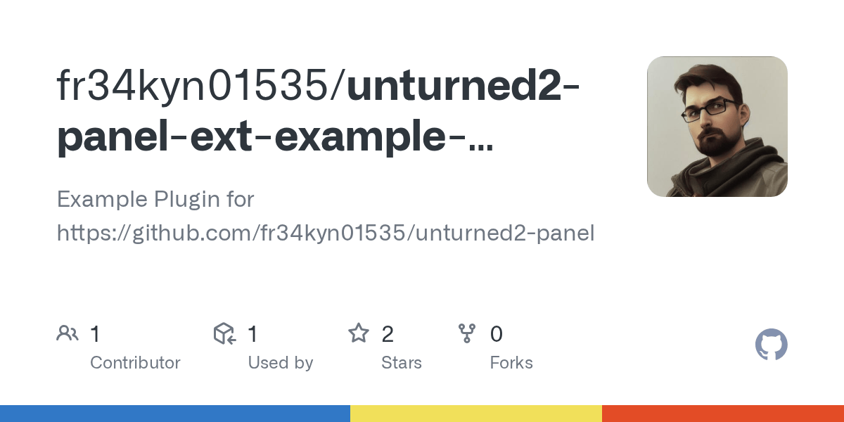 GitHub fr34kyn01535/unturned2panelextexampleplugin Example