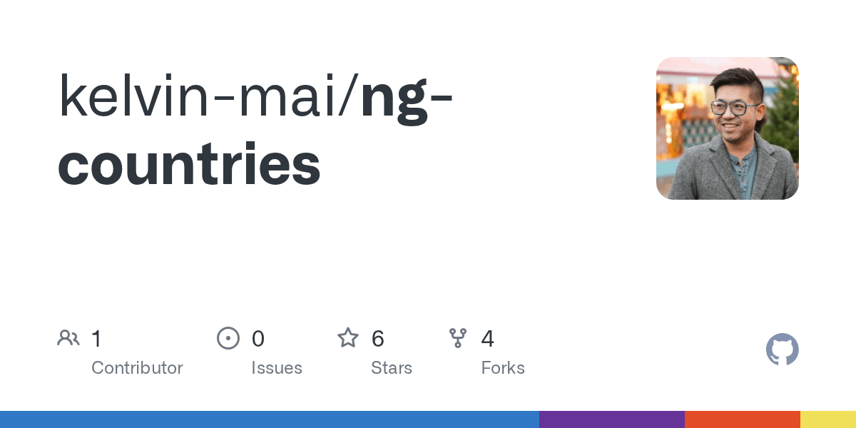 GitHub kelvinmai/ngcountries