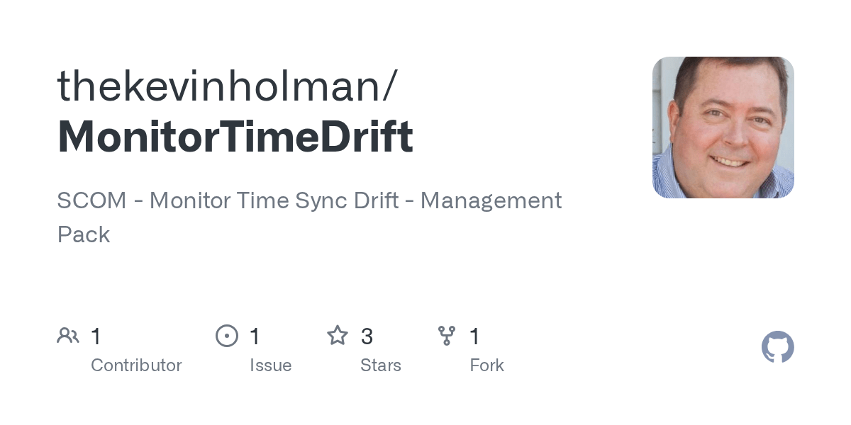 GitHub thekevinholman/MonitorTimeDrift Monitor Time Sync
