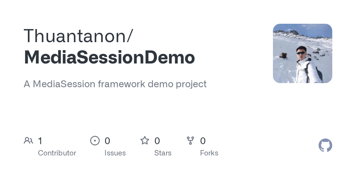 GitHub Thuantanon/MediaSessionDemo A MediaSession framework demo project