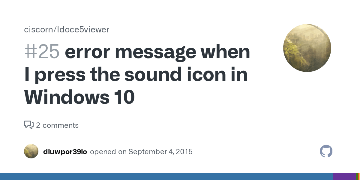 error message when I press the sound icon in Windows 10 · Issue 25 · ciscorn/ldoce5viewer · GitHub