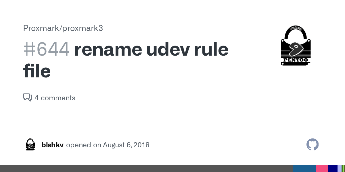 rename udev rule file · Issue 644 · Proxmark/proxmark3 · GitHub