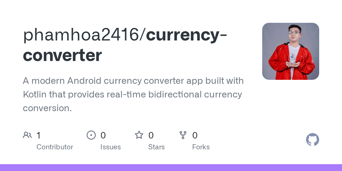 GitHub phamhoa2416/currencyconverter A modern Android currency