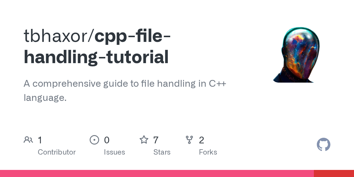 GitHub tbhaxor/cppfilehandlingtutorial A comprehensive guide to