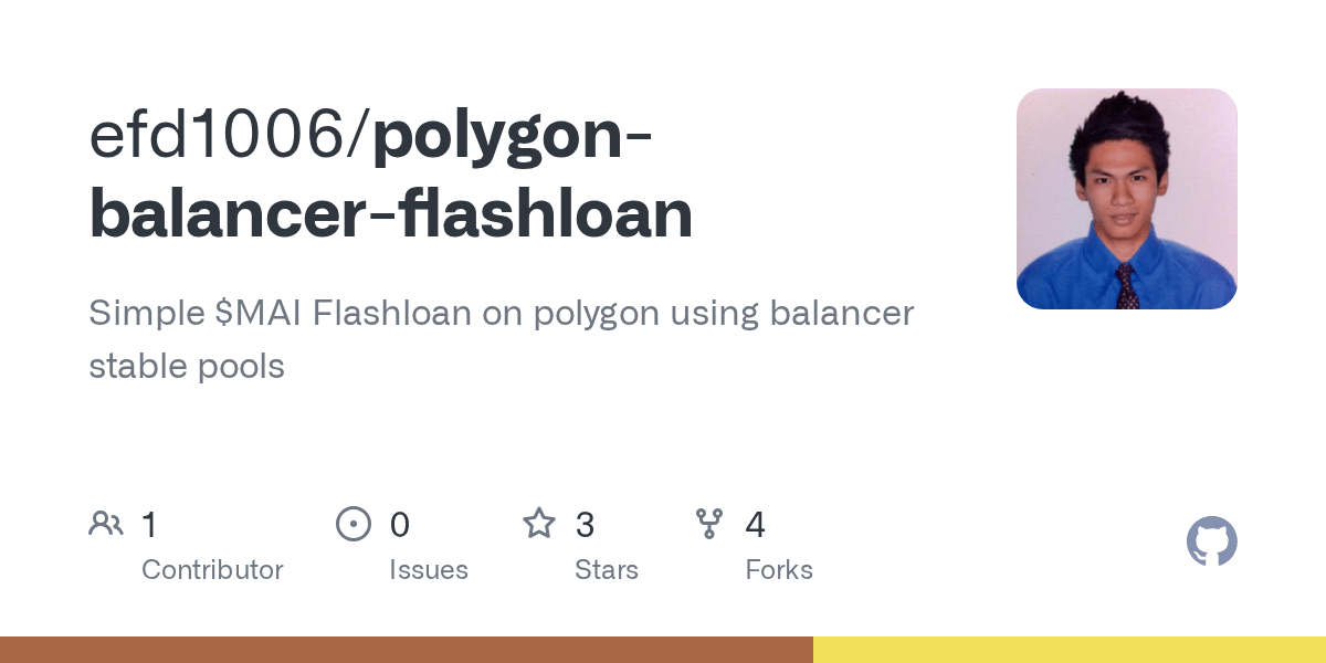 GitHub efd1006/polygonbalancerflashloan Simple MAI Flashloan on