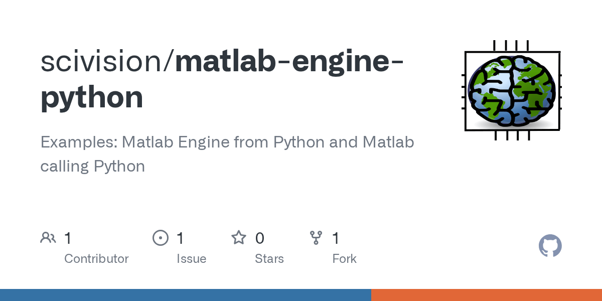 GitHub - scivision/matlab-engine-python: Examples: Matlab Engine from
