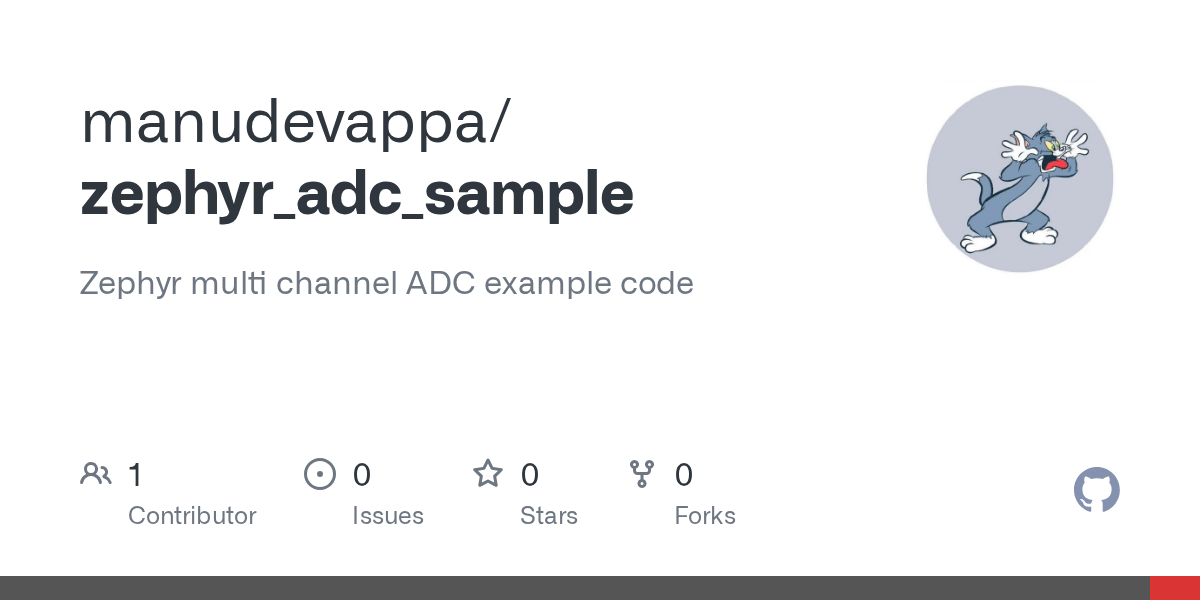GitHub manudevappa/zephyr_adc_sample Zephyr multi channel ADC