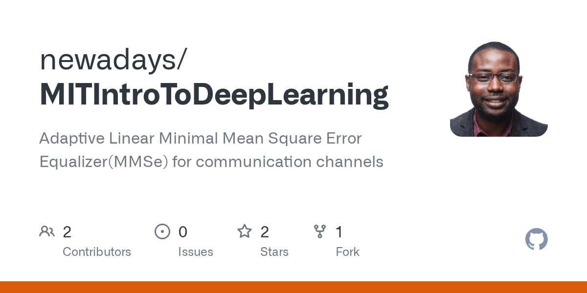 GitHub newadays/AdaptiveLinearMMSeEqualizer Adaptive Linear