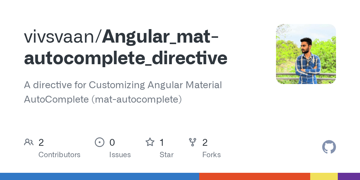 GitHub A directive for