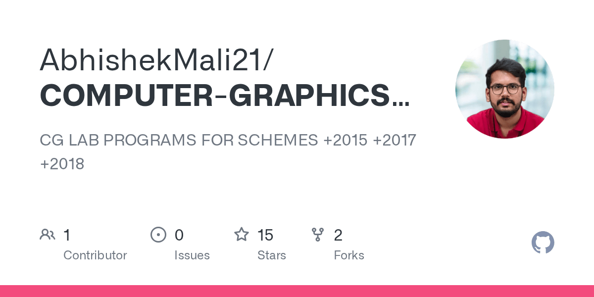 GitHub CG LAB PROGRAMS