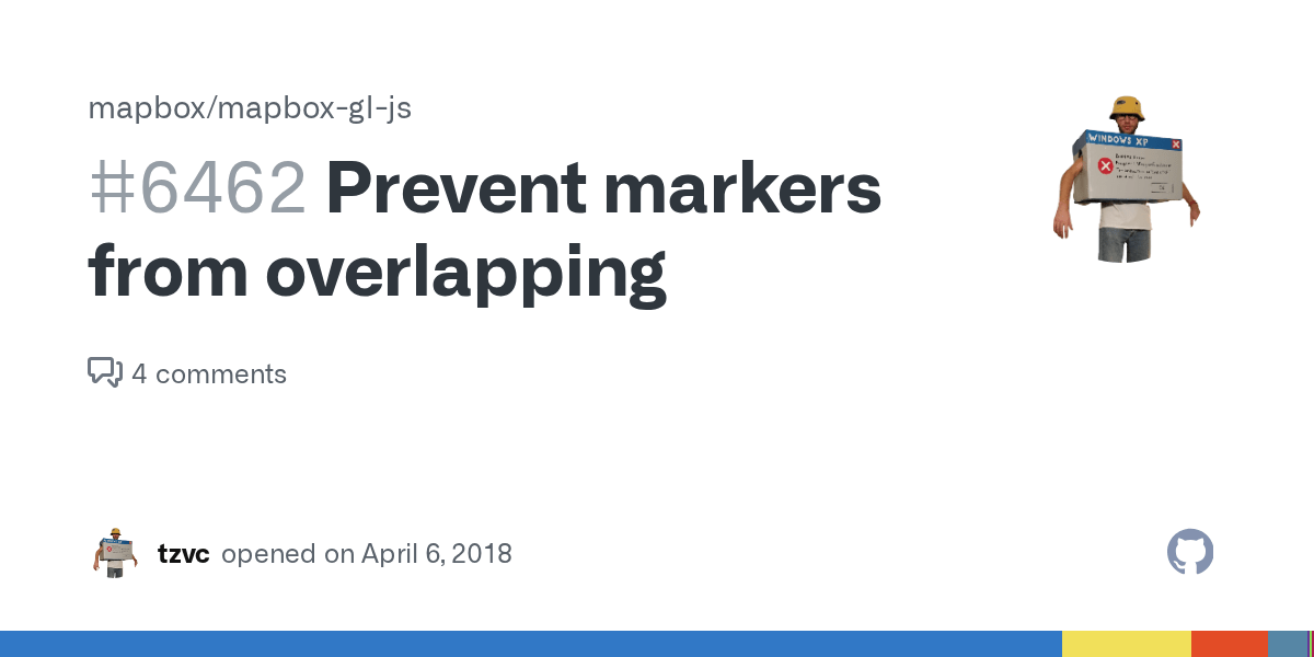 Prevent markers from overlapping · Issue 6462 · mapbox/mapboxgljs