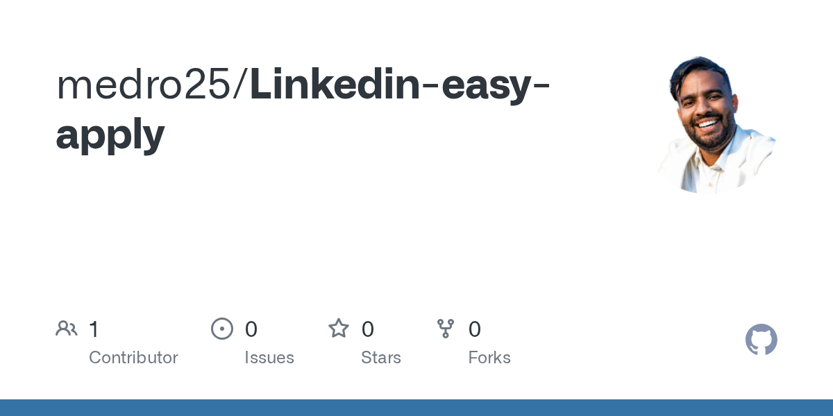 GitHub medro25/Linkedineasyapply