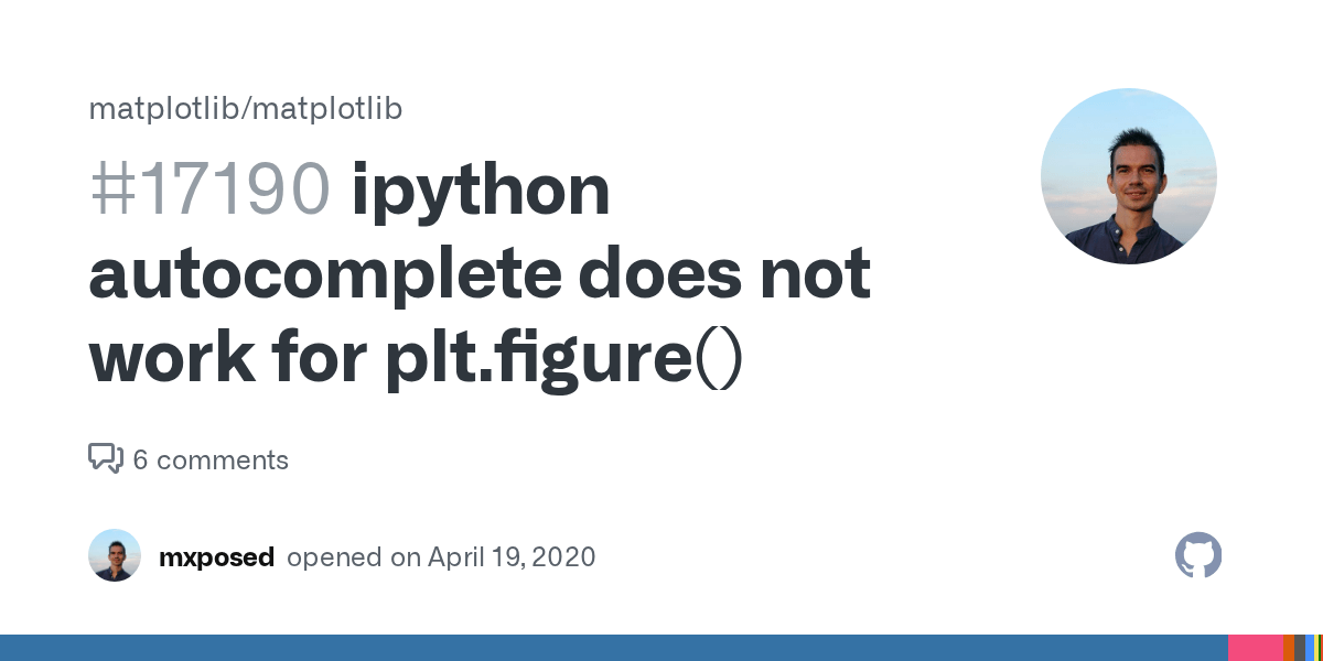 ipython does not work for plt.figure() · Issue 17190