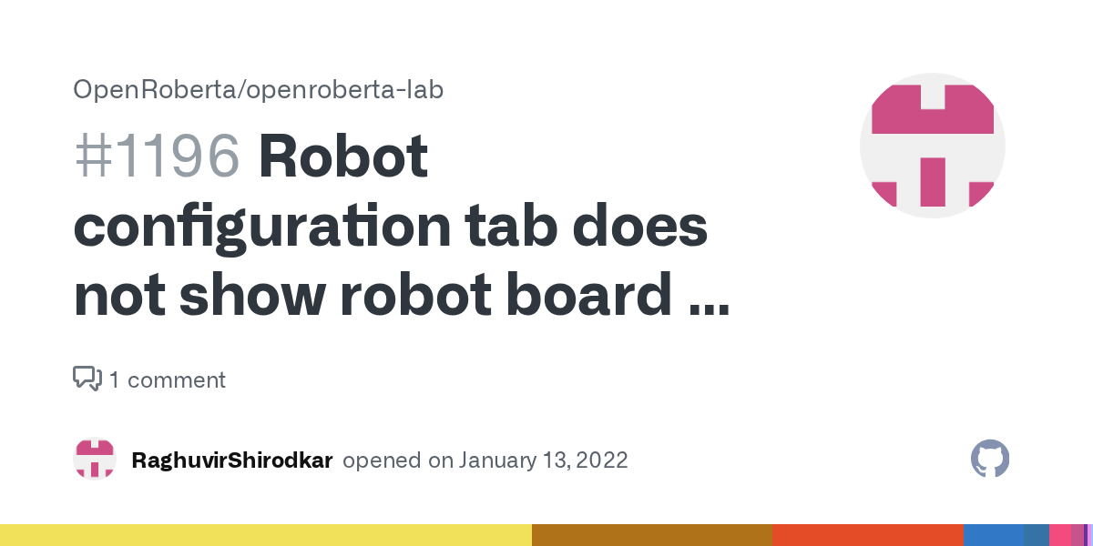 Robot configuration tab does not show robot board on some iOS devices