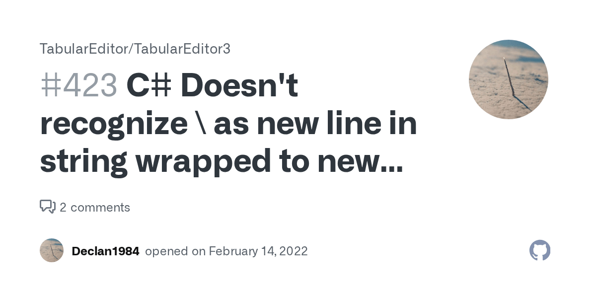 C Doesn't recognize \ as new line in string wrapped to new line