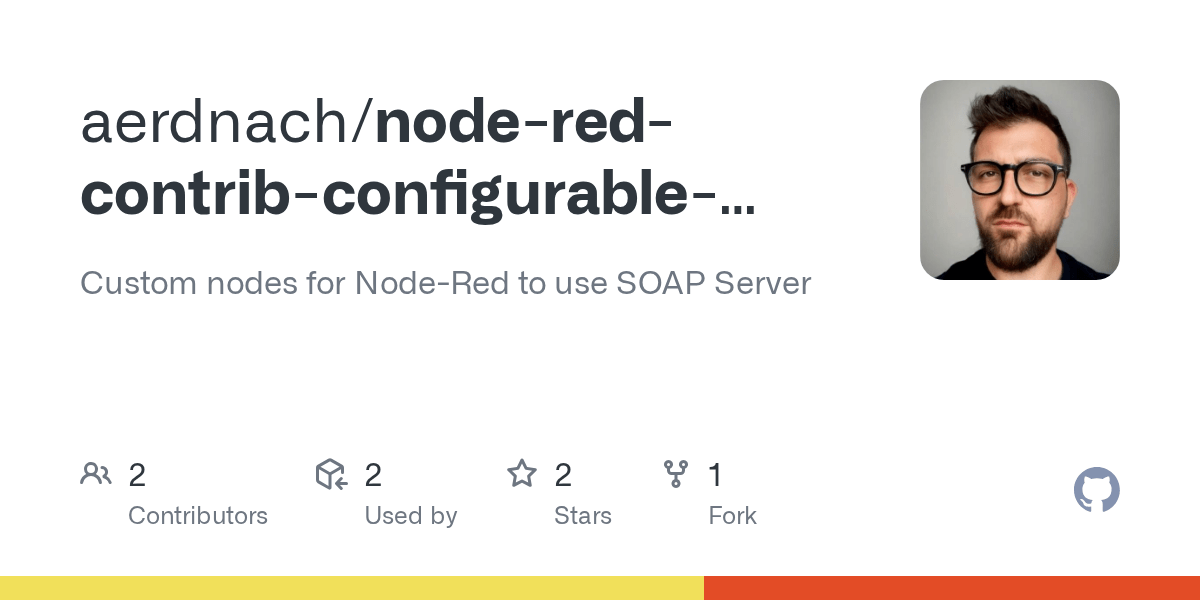 GitHub aerdnach/noderedcontribconfigurablesoapserver Custom