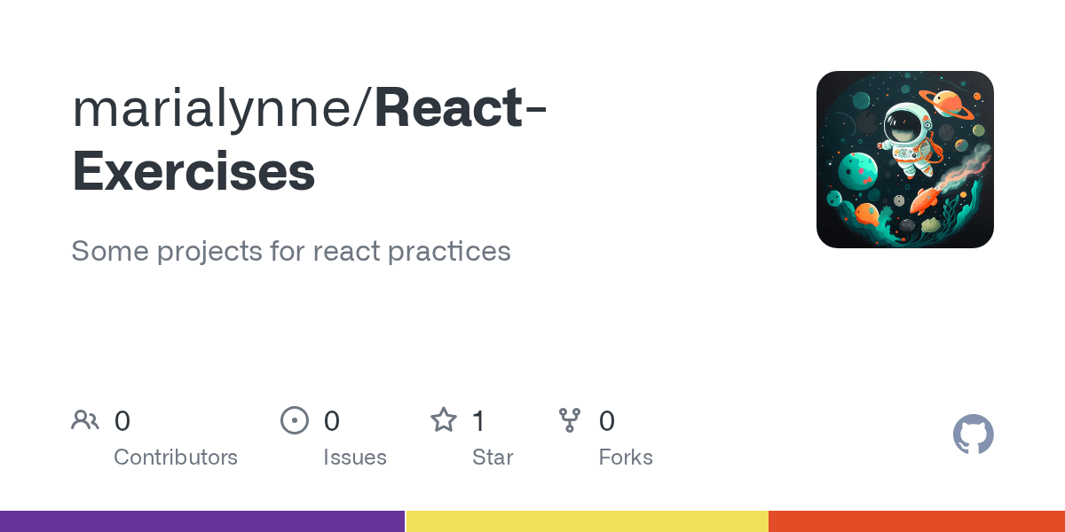 GitHub ManuelCamachoPadilla/ReactExercises Some projects for react