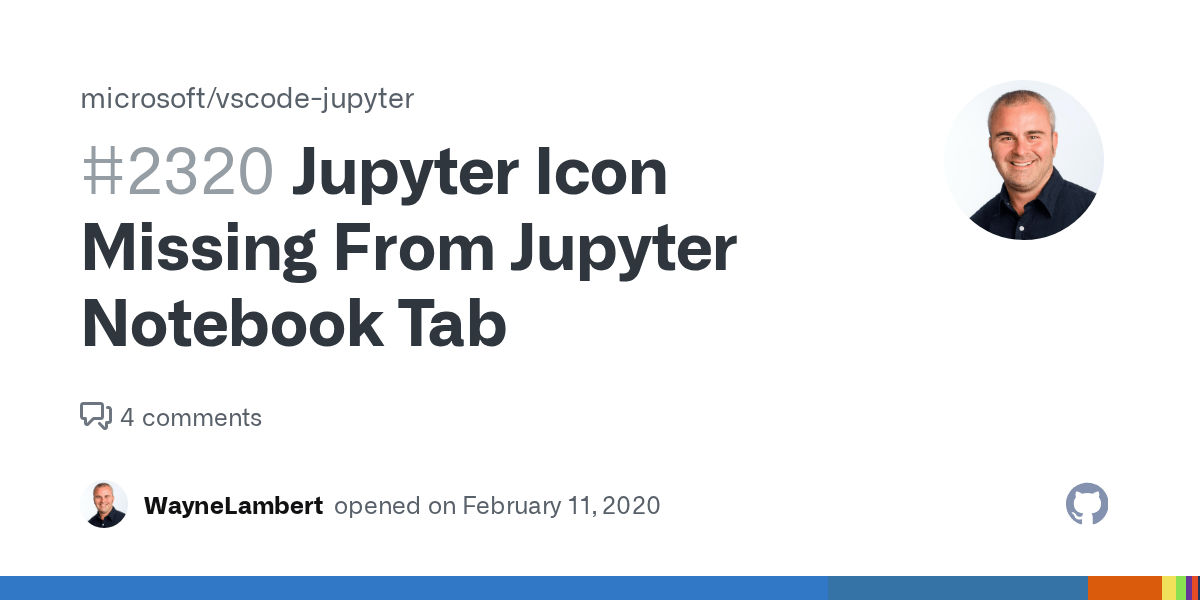 Jupyter Icon Missing From Jupyter Notebook Tab · Issue 2320