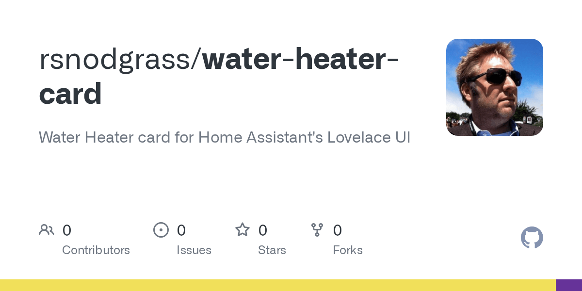 GitHub rsnodgrass/waterheatercard Water Heater card for Home
