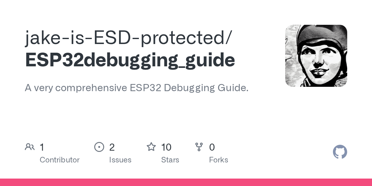 GitHub jakeisESDprotected/ESP32debugging_guide Various tests on