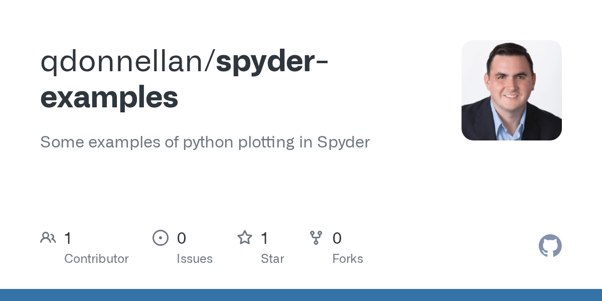 GitHub qdonnellan/spyderexamples Some examples of python plotting