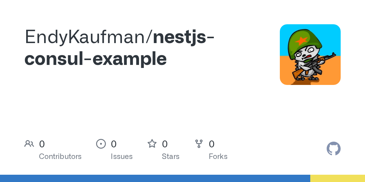 GitHub EndyKaufman/nestjsconsulexample