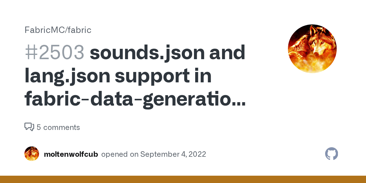 sounds.json and lang.json support in fabricdatagenerationapiv1