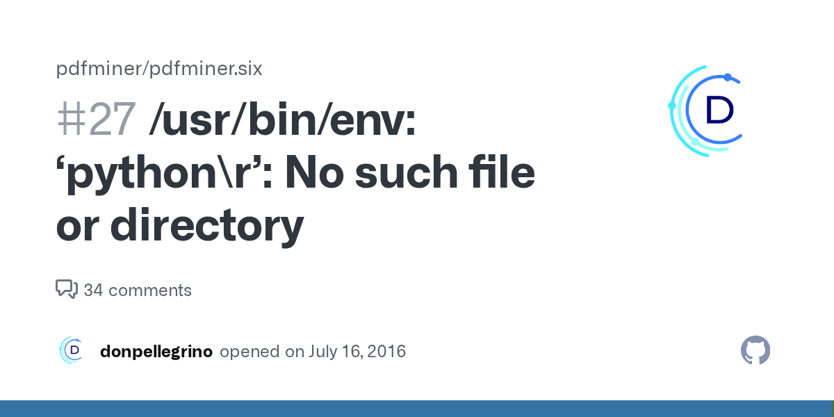 /usr/bin/env ‘python\r’ No such file or directory · Issue 27