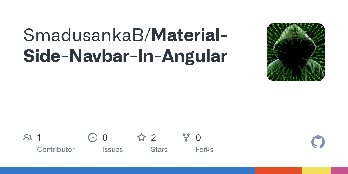 GitHub SmadusankaB/MaterialSideNavbarInAngular