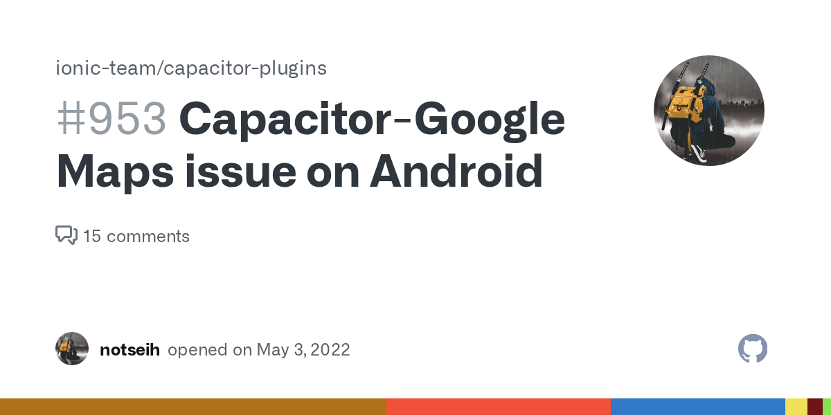 Maps issue on Android · Issue 953 · ionicteam