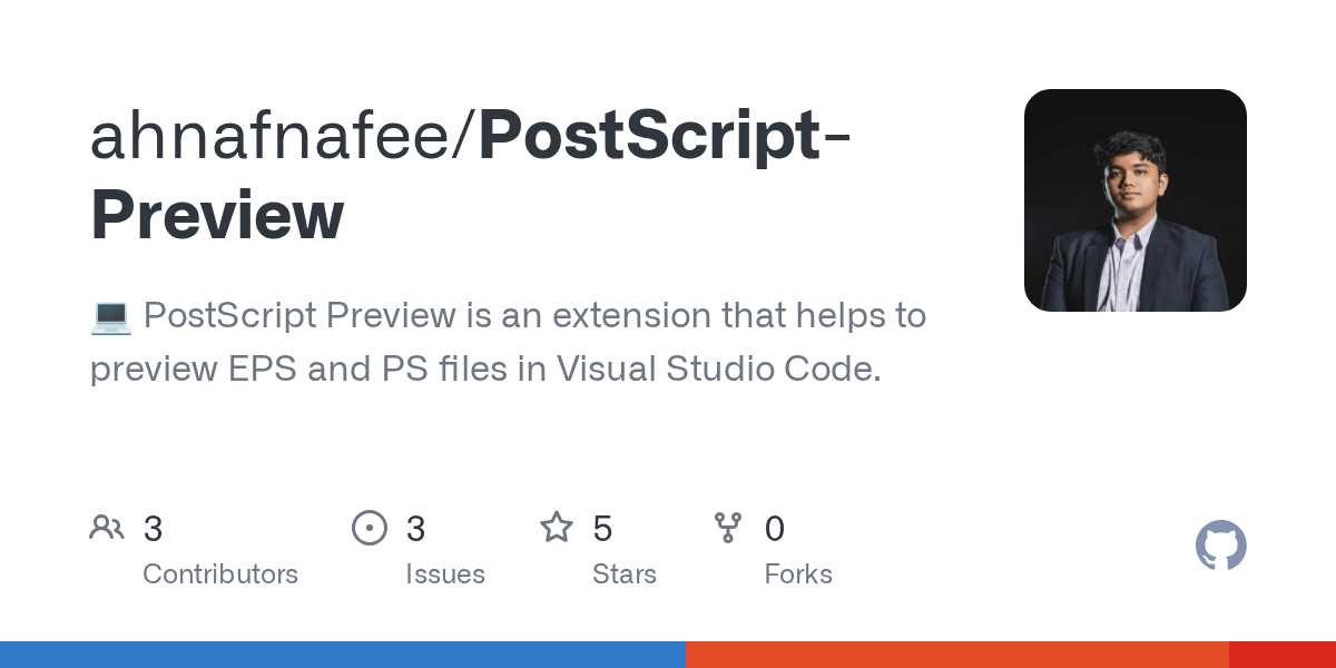 GitHub ahnafnafee/PostScriptPreview 💻 PostScript Preview is an extension that helps to