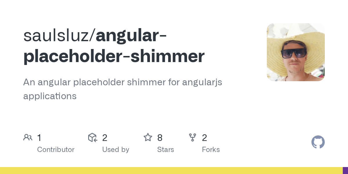 GitHub saulsluz/angularplaceholdershimmer An angular