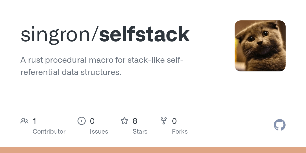 GitHub singron/selfstack A rust procedural macro for stacklike self