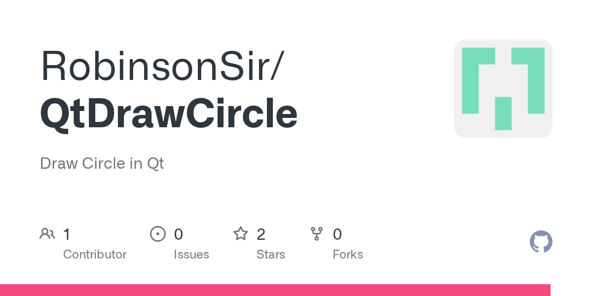 GitHub RobinsonSir/QtDrawCircle Draw Circle in Qt