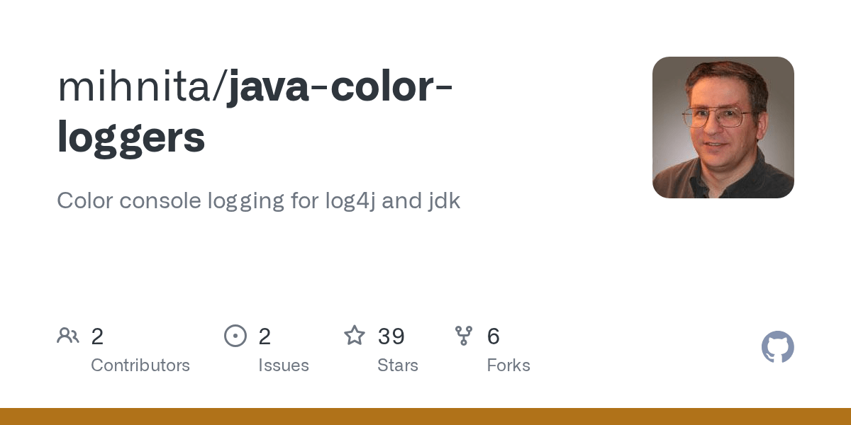 GitHub mihnita/javacolorloggers Color console logging for log4j