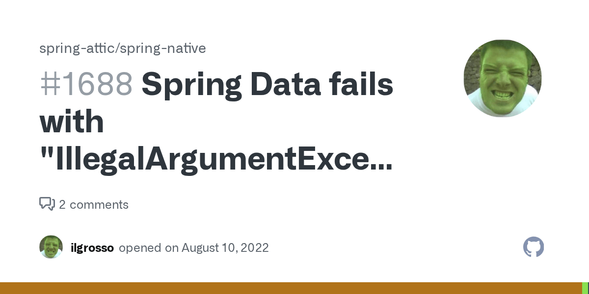 Spring Data fails with "IllegalArgumentException Not a managed type