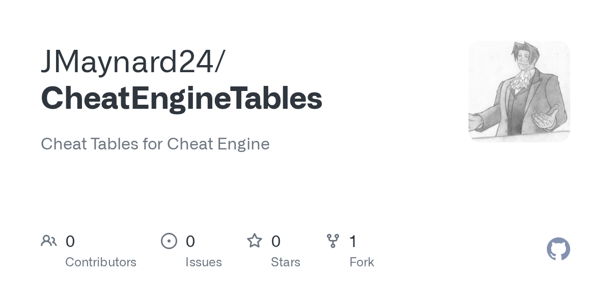 GitHub - JMaynard24/CheatEngineTables: Cheat Tables for Cheat Engine