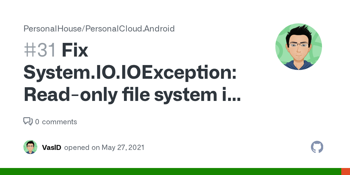 Fix System.IO.IOException Readonly file system in OnboardingActivity