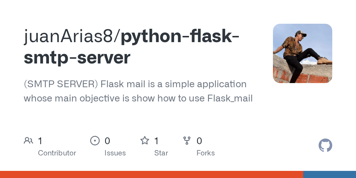 GitHub juanArias8/pythonflasksmtpserver (SMTP SERVER) Flask mail
