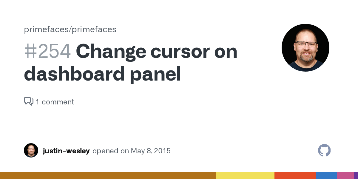 Change cursor on dashboard panel · Issue 254 · primefaces/primefaces