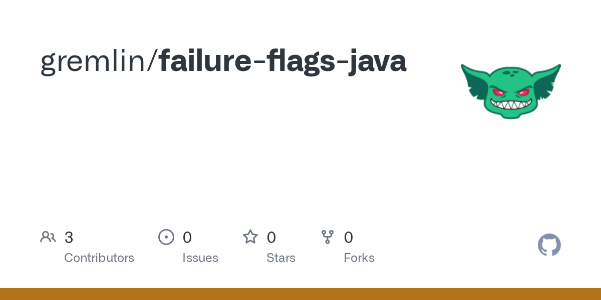 GitHub gremlin/failureflagsjava