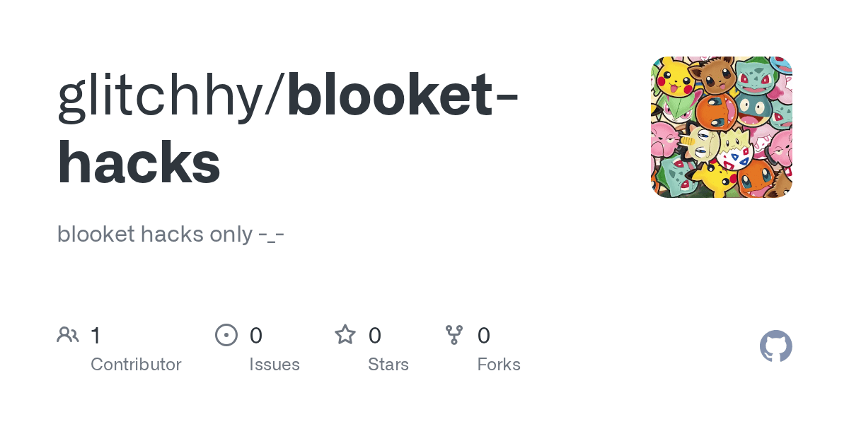 blookethacks/AddTokens at main · glitchhy/blookethacks · GitHub