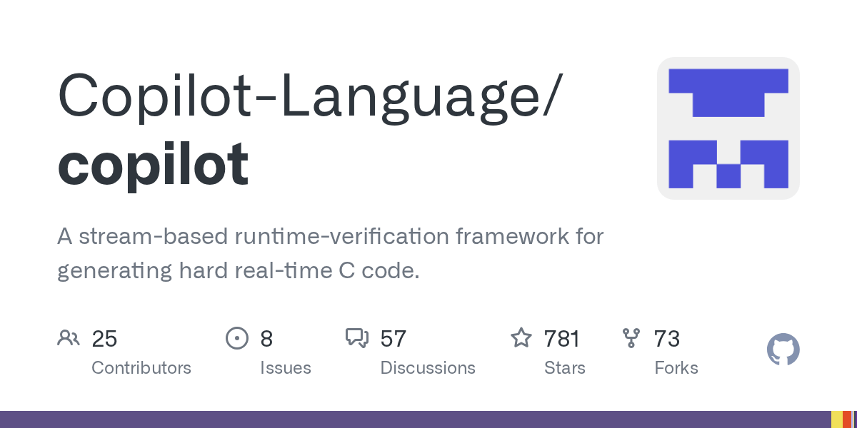 GitHub CopilotLanguage/copilot A streambased runtimeverification