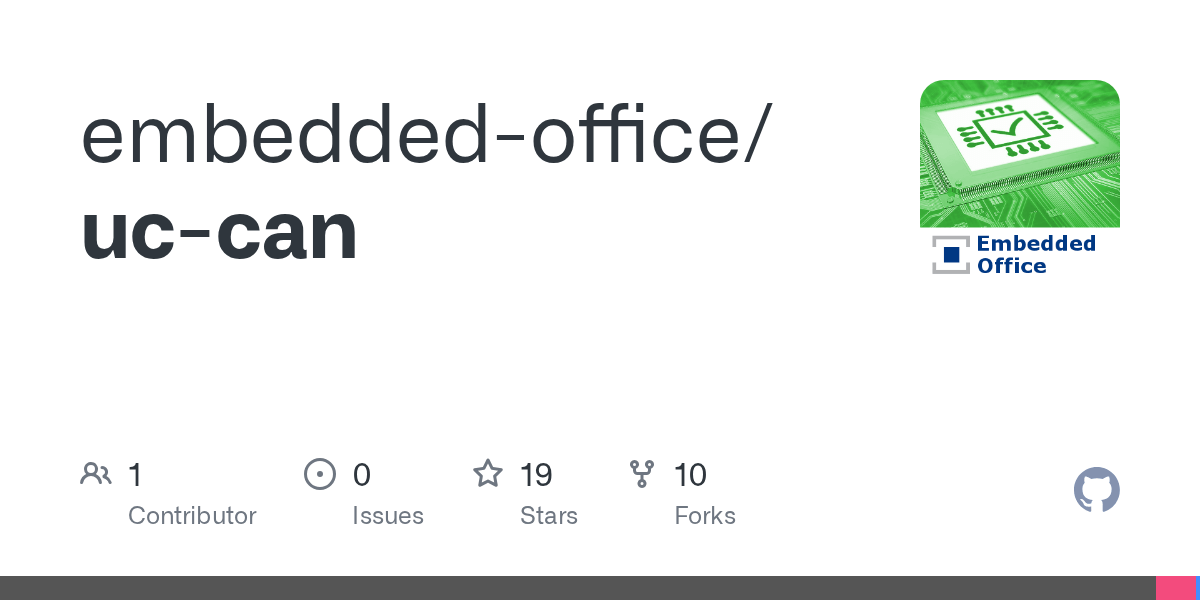 GitHub embeddedoffice/uccan