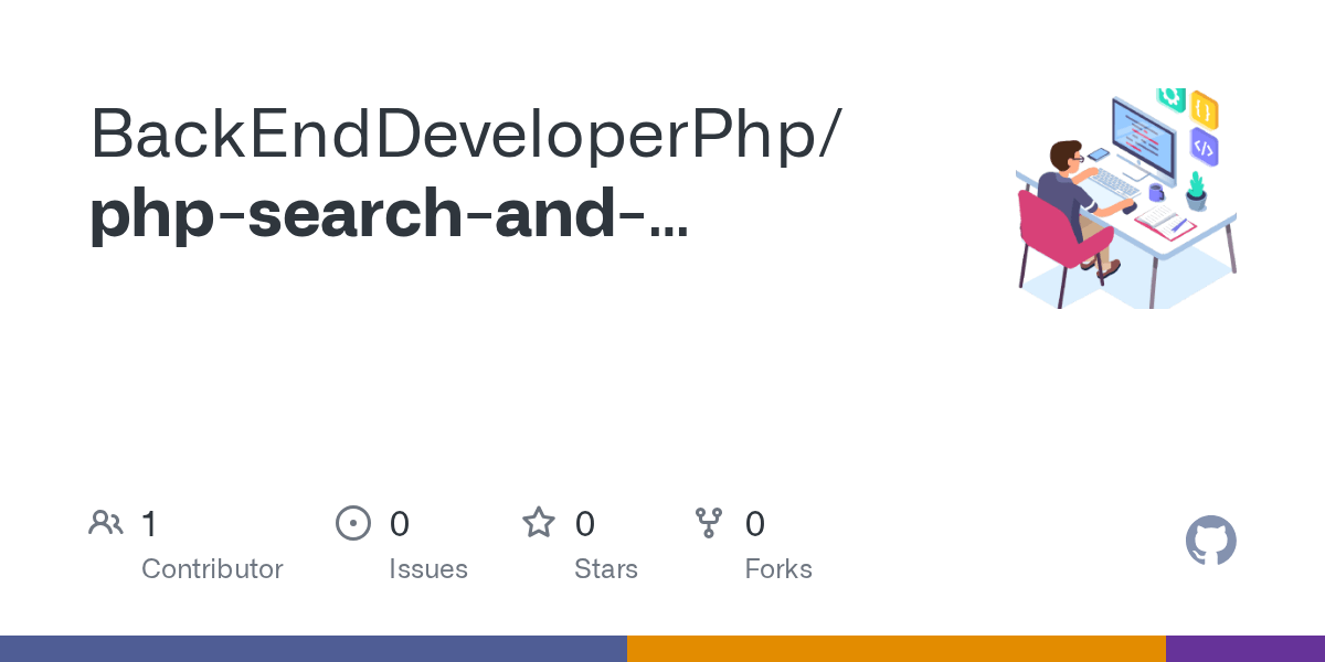 GitHub BackEndDeveloperPhp/phpsearchandpaginationusingpdo