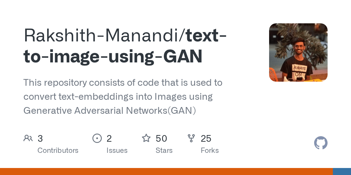 texttoimageusingGAN/GAN_Demo.ipynb at master · RakshithManandi